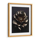 Dhalia Negra-Dorada - Infiniity Art | Cuadro decorativo de Canvas Lab