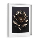 Dhalia Negra-Dorada - Infiniity Art | Cuadro decorativo de Canvas Lab