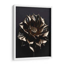 Dhalia Negra-Dorada - Infiniity Art | Cuadro decorativo de Canvas Lab