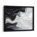Fluye - Blanco y Negro - 1 - DeLaVegaGaming | Cuadro decorativo de Canvas Lab