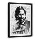 Mr. John Wick - Paltik Arte Digital | Cuadro decorativo de Canvas Lab