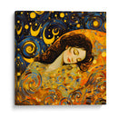 Noche estrellada sobre mujer- Vincent Van Gogh - Coloratura | Cuadro decorativo de Canvas Lab