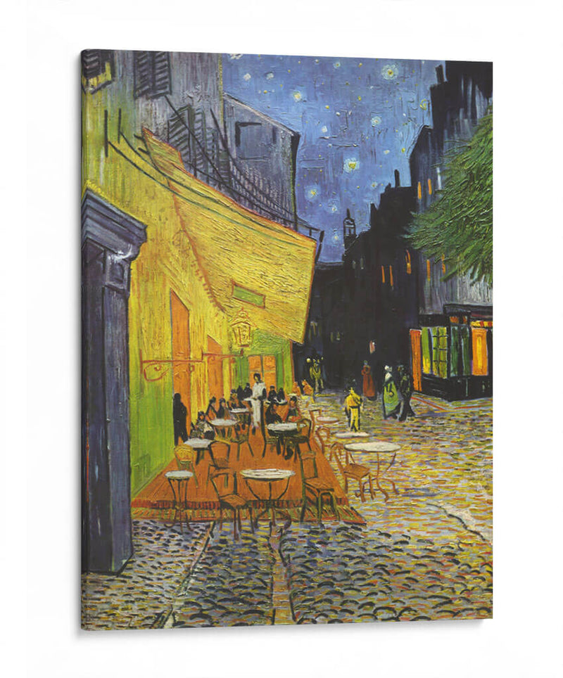 Terraza de café por la noche - Vincent Van Gogh | Cuadro decorativo de Canvas Lab
