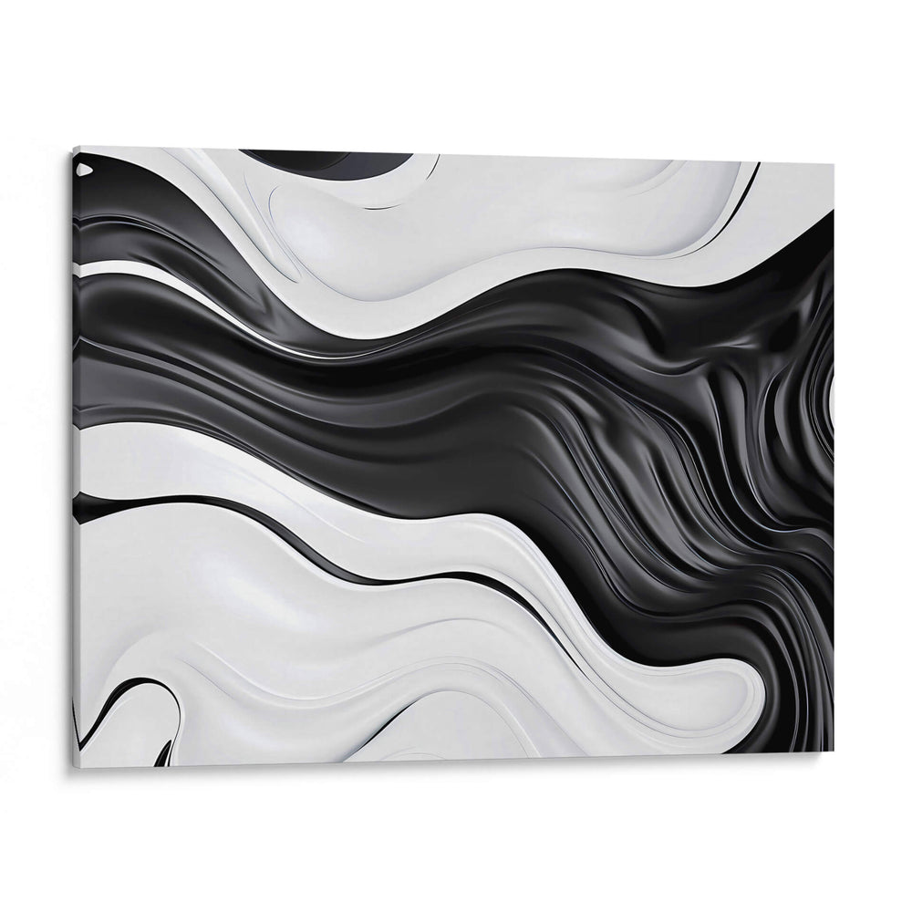 Fluye - Blanco y Negro - 7 - DeLaVegaGaming | Cuadro decorativo de Canvas Lab