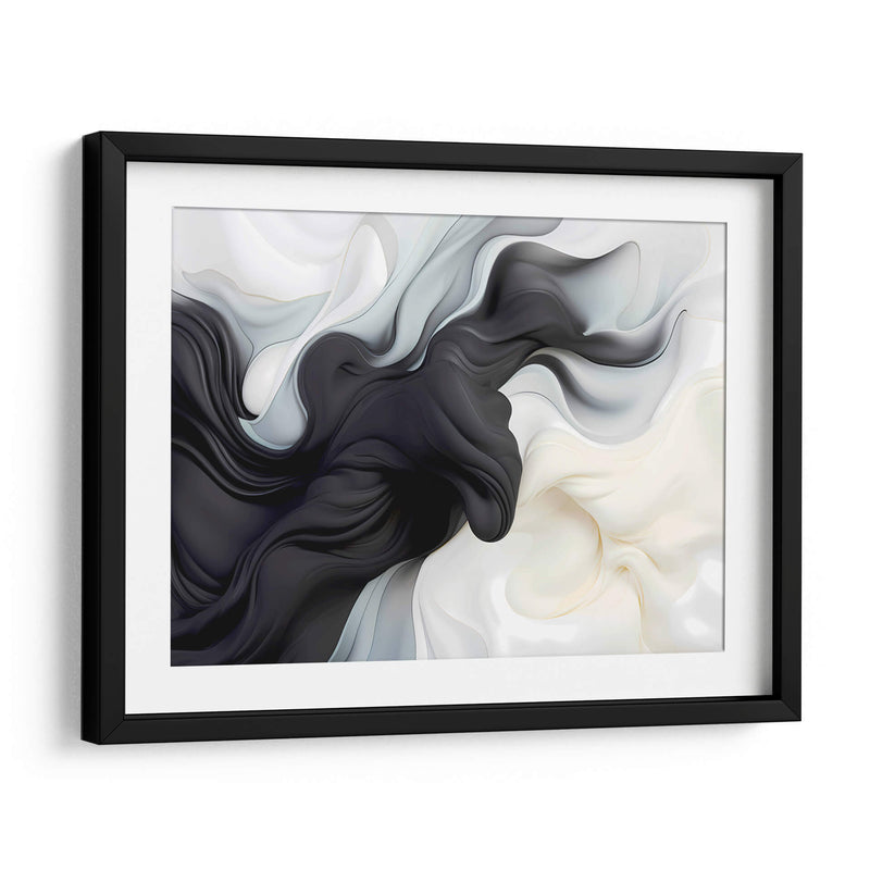 Fluye - Blanco y Negro - 10 - DeLaVegaGaming | Cuadro decorativo de Canvas Lab