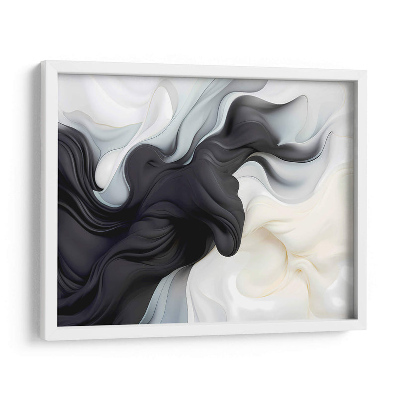 Fluye - Blanco y Negro - 10 - DeLaVegaGaming | Cuadro decorativo de Canvas Lab