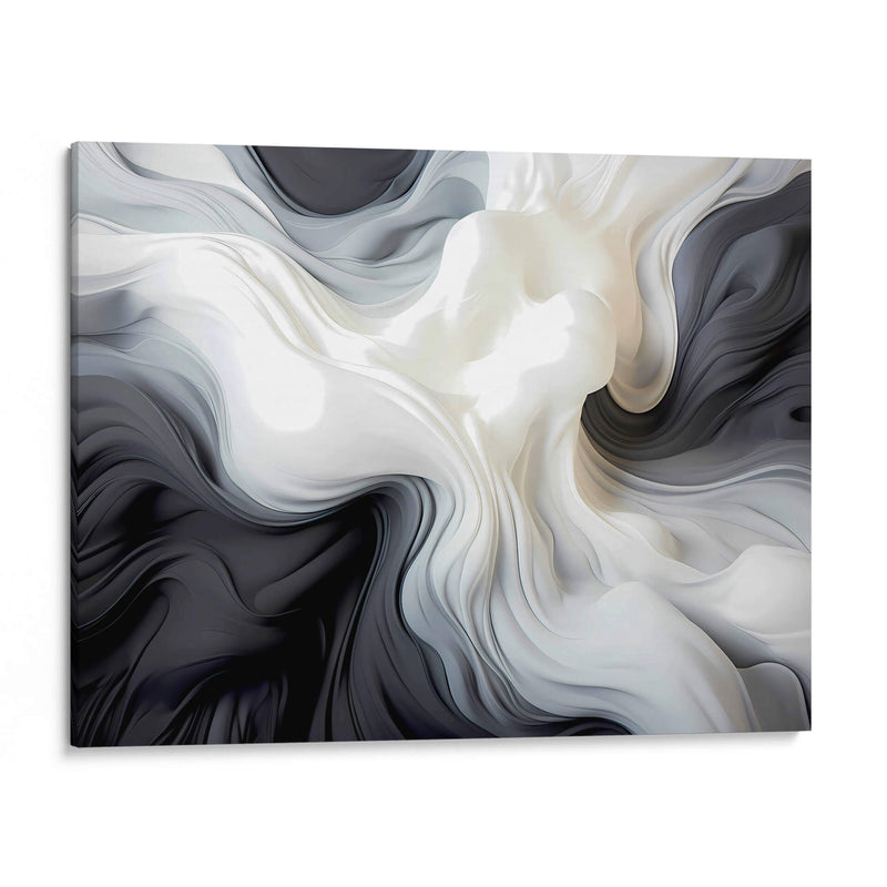 Fluye - Blanco y Negro - 11 - DeLaVegaGaming | Cuadro decorativo de Canvas Lab