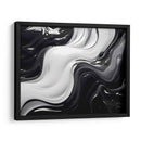 Fluye - Blanco y Negro - 12 - DeLaVegaGaming | Cuadro decorativo de Canvas Lab