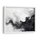 Fluye - Blanco y Negro - 13 - DeLaVegaGaming | Cuadro decorativo de Canvas Lab