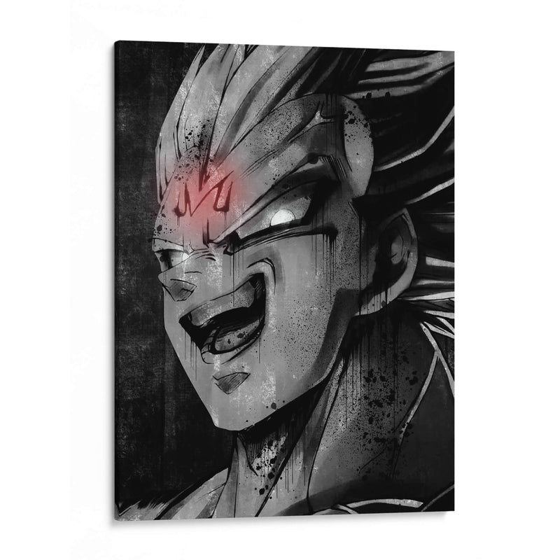 Vegeta Drip - Dry Ink | Cuadro decorativo de Canvas Lab
