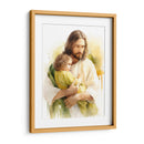 Jesús de acuarela - Cristianos de la Biblia | Cuadro decorativo de Canvas Lab