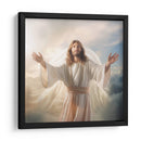 Jesús en el cielo - Cristianos de la Biblia | Cuadro decorativo de Canvas Lab