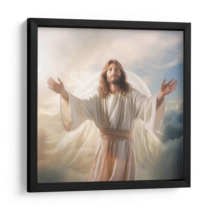 Jesús en el cielo - Cristianos de la Biblia | Cuadro decorativo de Canvas Lab