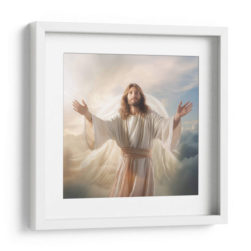 Jesús en el cielo - Cristianos de la Biblia | Cuadro decorativo de Canvas Lab