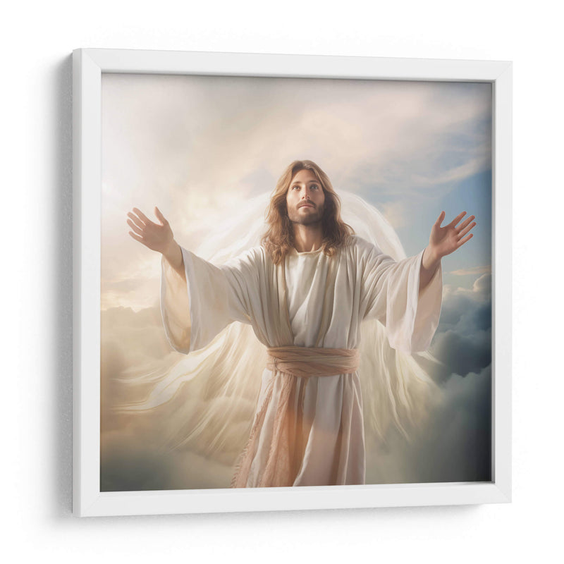 Jesús en el cielo - Cristianos de la Biblia | Cuadro decorativo de Canvas Lab