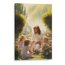 Jesús en el paraíso - Cristianos de la Biblia | Cuadro decorativo de Canvas Lab