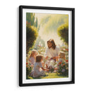 Jesús en el paraíso - Cristianos de la Biblia | Cuadro decorativo de Canvas Lab