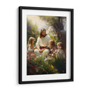 Jesús en la nueva tierra - Cristianos de la Biblia | Cuadro decorativo de Canvas Lab