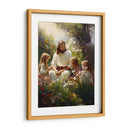 Jesús en la nueva tierra - Cristianos de la Biblia | Cuadro decorativo de Canvas Lab