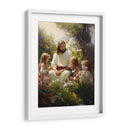 Jesús en la nueva tierra - Cristianos de la Biblia | Cuadro decorativo de Canvas Lab