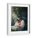 Jesús entre las plantas - Cristianos de la Biblia | Cuadro decorativo de Canvas Lab