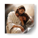 Jesús está conmigo - Cristianos de la Biblia | Cuadro decorativo de Canvas Lab