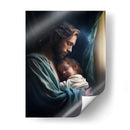 Jesús me cuida - Cristianos de la Biblia | Cuadro decorativo de Canvas Lab