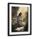 Jesús orando - Cristianos de la Biblia | Cuadro decorativo de Canvas Lab