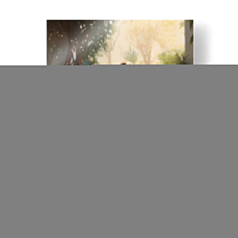 Jesús orando - Cristianos de la Biblia | Cuadro decorativo de Canvas Lab