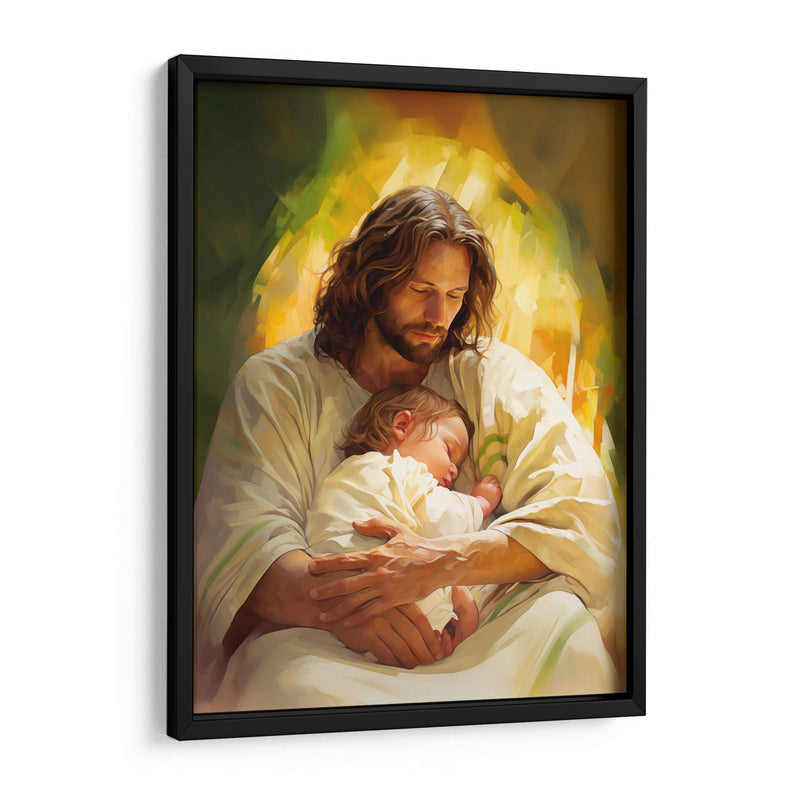 Pintura de Jesús - Cristianos de la Biblia | Cuadro decorativo de Canvas Lab