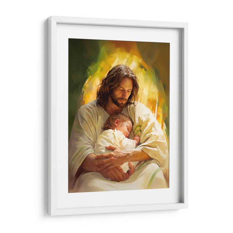 Pintura de Jesús - Cristianos de la Biblia | Cuadro decorativo de Canvas Lab