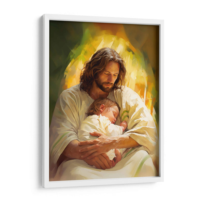 Pintura de Jesús - Cristianos de la Biblia | Cuadro decorativo de Canvas Lab