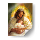 Pintura de Jesús - Cristianos de la Biblia | Cuadro decorativo de Canvas Lab