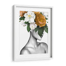 cabeza de flores amarillas - Nayeli Cabrera | Cuadro decorativo de Canvas Lab