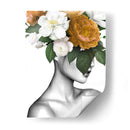 cabeza de flores amarillas - Nayeli Cabrera | Cuadro decorativo de Canvas Lab