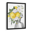 cabeza de flores izquierda - Nayeli Cabrera | Cuadro decorativo de Canvas Lab