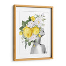 cabeza de flores izquierda - Nayeli Cabrera | Cuadro decorativo de Canvas Lab