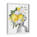 cabeza de flores izquierda - Nayeli Cabrera | Cuadro decorativo de Canvas Lab