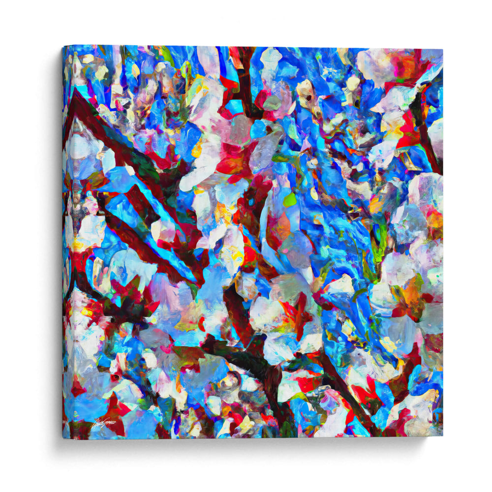 Almendro en Flor 2 - Color Strokes | Cuadro decorativo de Canvas Lab