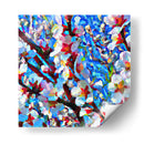 Almendro en Flor 2 - Color Strokes | Cuadro decorativo de Canvas Lab