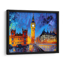 Big Ben Londres - Color Strokes | Cuadro decorativo de Canvas Lab