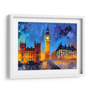 Big Ben Londres - Color Strokes | Cuadro decorativo de Canvas Lab