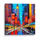 Calles de Nueva York 2 - Color Strokes | Cuadro decorativo de Canvas Lab
