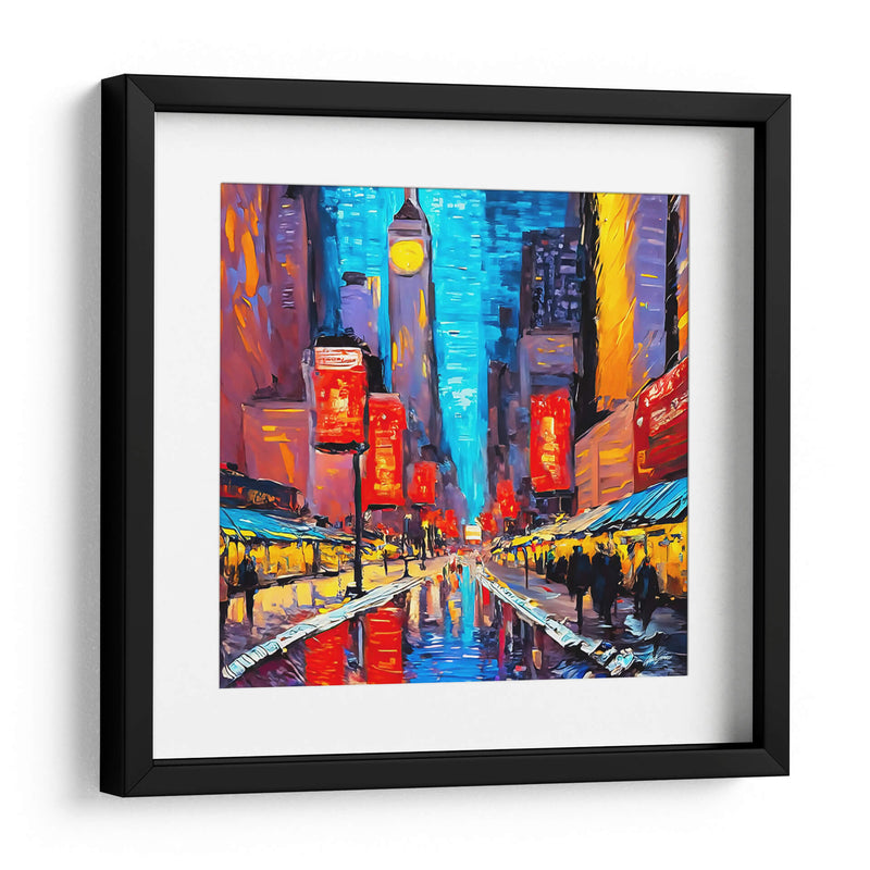 Calles de Nueva York 2 - Color Strokes | Cuadro decorativo de Canvas Lab