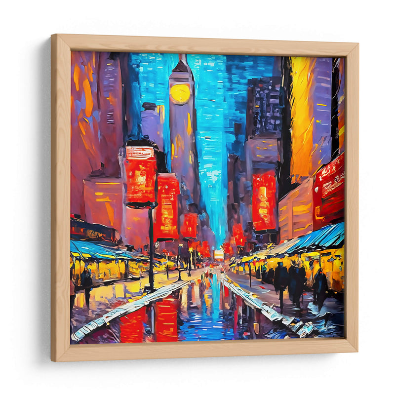 Calles de Nueva York 2 - Color Strokes | Cuadro decorativo de Canvas Lab