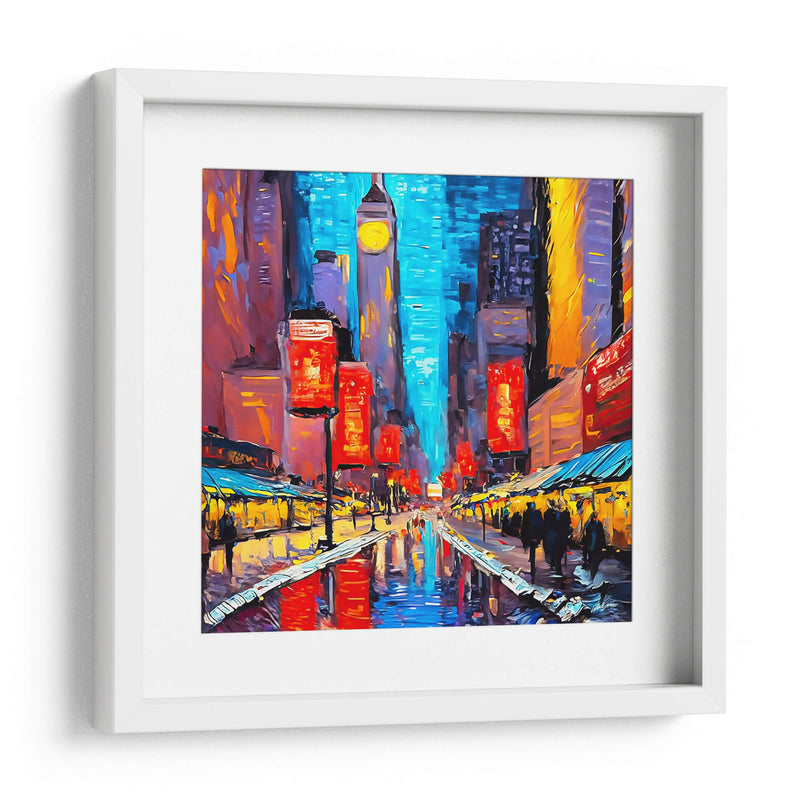 Calles de Nueva York 2 - Color Strokes | Cuadro decorativo de Canvas Lab