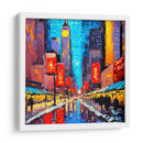 Calles de Nueva York 2 - Color Strokes | Cuadro decorativo de Canvas Lab