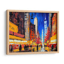 Calles de Nueva York  - Color Strokes | Cuadro decorativo de Canvas Lab