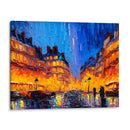Calles de Paris - Color Strokes | Cuadro decorativo de Canvas Lab