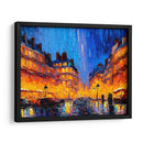 Calles de Paris - Color Strokes | Cuadro decorativo de Canvas Lab